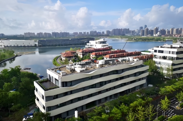 上海奉賢上海之魚5000㎡獨棟酒店出售，湖景頭排且區(qū)域唯一可售